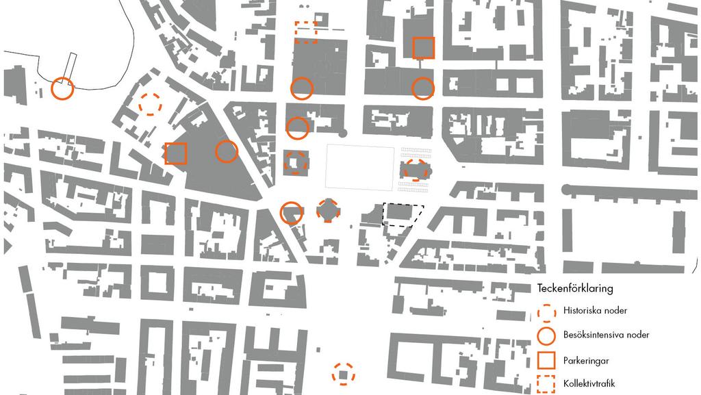 Noder Kollektivtrafik/målpunkter Trossö är cirka en kvadratkilometer stor och man kan gå från ena till andra änden av ön på en kvart.