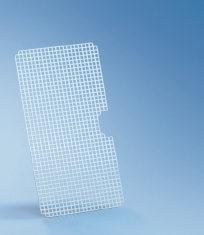 Tillbehör A 2 Täcknät 1/2 För insatser 1/2 Plastöverdragen metallram med plastnät över.