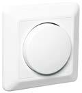 ELKO uttag/dimmer/brytare/ram Elko RS Dimmer, 314GLED, RS, Elko Dimmer 314GLED utformad för LED, fram- eller bakkantsstyrning, dimmernivå 0-100%, 1-polig brytning. Nollan skall anslutas.