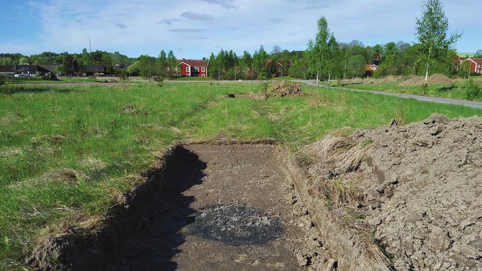 Undersökningsresultat Det berörda området har under historisk tid nyttjats som åker och ängsmark.