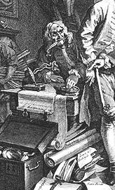 reglerades av rättegångsbalken i 1734 års lag (RB 15:2): De, som för andra må