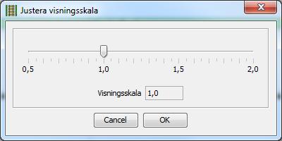 Då öppnas antingen ett egenskapsfönster för objektet, eller om flera objekt ligger bredvid varandra så öppnas en lista med de