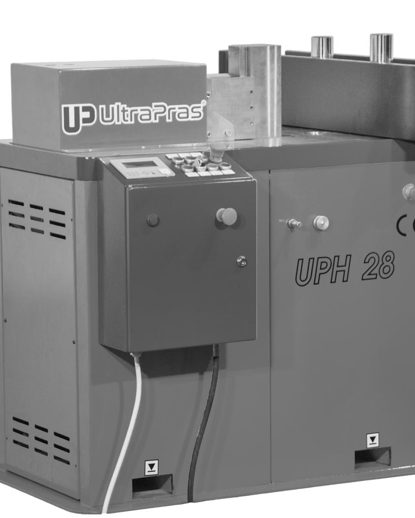 UPH 28 Horisontell hydraulpress - Inbyggt