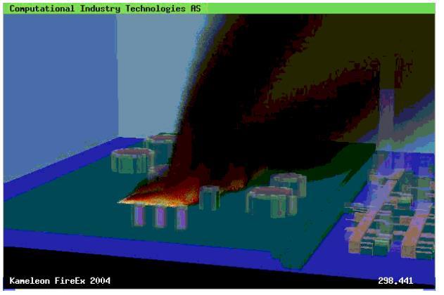 2.1.1.1 Simulering Brand i råoljetank TK-1406 (LYR) Detta scenario beskriver konsekvenserna av en kraftig brand som uppstår vid en råoljetank, benämnd TK-1406 (Preemraffs största tank), där