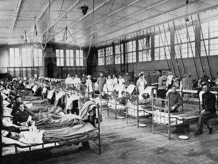 The enviroment 1918 Spanska sjukan på
