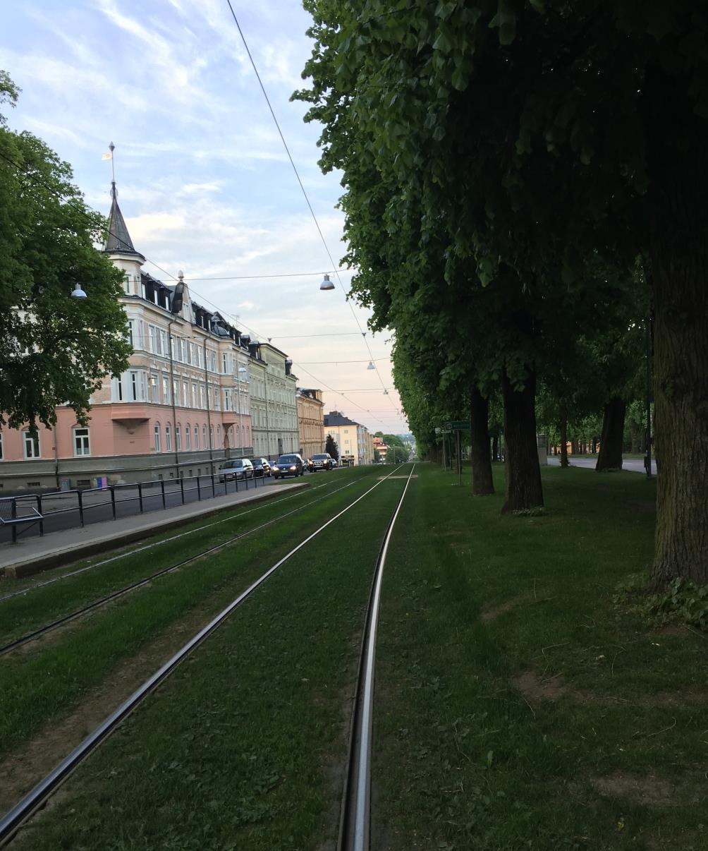 Ekosystemtjänsten reglering av ljudkvaliteten Buller är ett stort problem i våra städer och tätorter begränsar