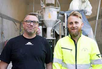 FASAD/GOLV Andreas Evertsson, MTB Plattsättning och Emil Andreasson, Anti-Corrosion. Det byggs och renoveras mycket i Göteborg och ett företag som har full fart på verksamheten är MTB Plattsättning.