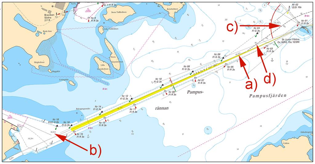 2016-07-07 3 No 606 ANNOUNCEMENTS * 11353 (not translated) Hamnmyndigheten i Falkenberg. Publ. 7 juli 2016 NOTICES Northern Baltic * 10927 Chart: 6212 Sweden. Northern Baltic. Norrköping.