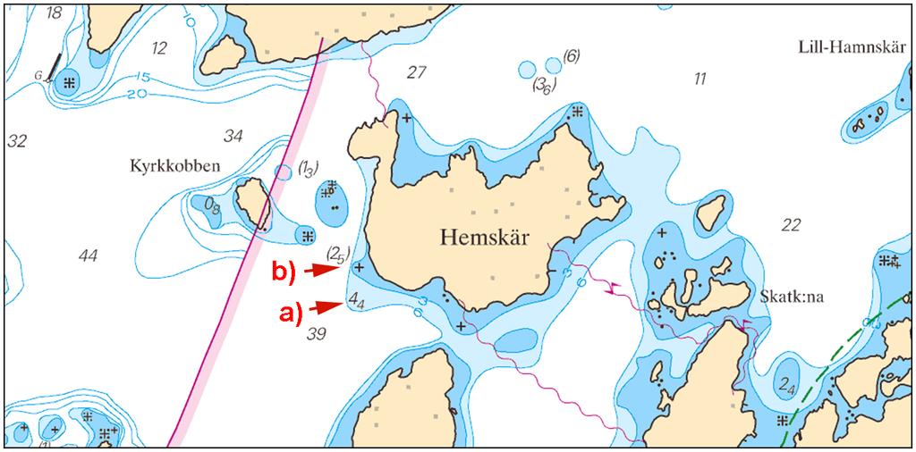 2016-07-07 5 No 606 Suomen Leijona. Finnish NtM 2016:12. Publ. 2 juli 2016 * 11332 Chart: 6144, 6145 Sweden. Northern Baltic. S of Nämdö. W of Hemskär. Underwater rock.