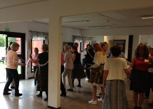 Den här gången lade vi ut dansen på danslistan.