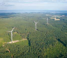 Elproduktion Koncernens elproduktion I dotterbolaget Ekovind AB har Eolus samlat de vindkraftverk koncernen har i mer långsiktig förvaltning.