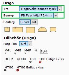 tillbehörsbrowsern innan man ritar ut kanalerna. Valet av tejp syns på respektive kanal med artikelnumret FCDT. Tejpen levereras som en separat artikel.