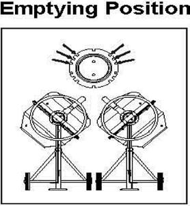 release. Ensure the locking pin is in the hook before releasing the wheel.