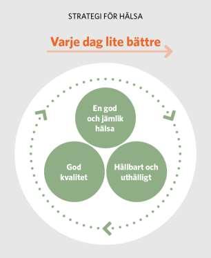 KS 46-2018/3 Strategin genomförs i kommuner, landsting och regioner Att uppnå de mål som Strategi för hälsa pekar ut är ett vägval.