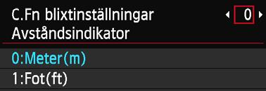 Återställ inställningar 2 1 2 Ställ in funktionerna. Tryck på knappen <U> för att välja ett nummer och tryck sedan på <0>.