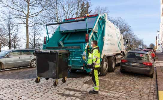 Utarbetande av avfallshanteringsföreskrifter anslutning till transportsystemet understryks skyldigheten att transportera avfall som omfattas av kommunens skyldighet att ordna avfallshantering till
