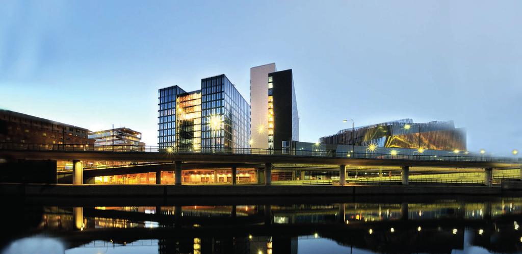 THE WATERFRONT BUILDING PART OF STOCKHOLM WATERFRONT Companies and organisations wishing to make a major impact on the world, but a minimal one on the environment, work from here.