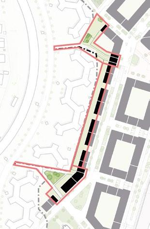 Kopplingarna mot Hagvägen Stråken mellan stadsgatan och Hagvägen utgör viktiga kopplingar mellan Runby, resecentrum och de centrala delarna av Upplands Väsby.