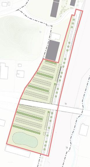 Ladbrovägens förlängning söderut Ladbrovägen förlängs söderut under Mälarbron och ger möjlighet att koppla områdets västra, centrala delar mot Jupitervägen och via Runbyrondellen till Mälarvägen.