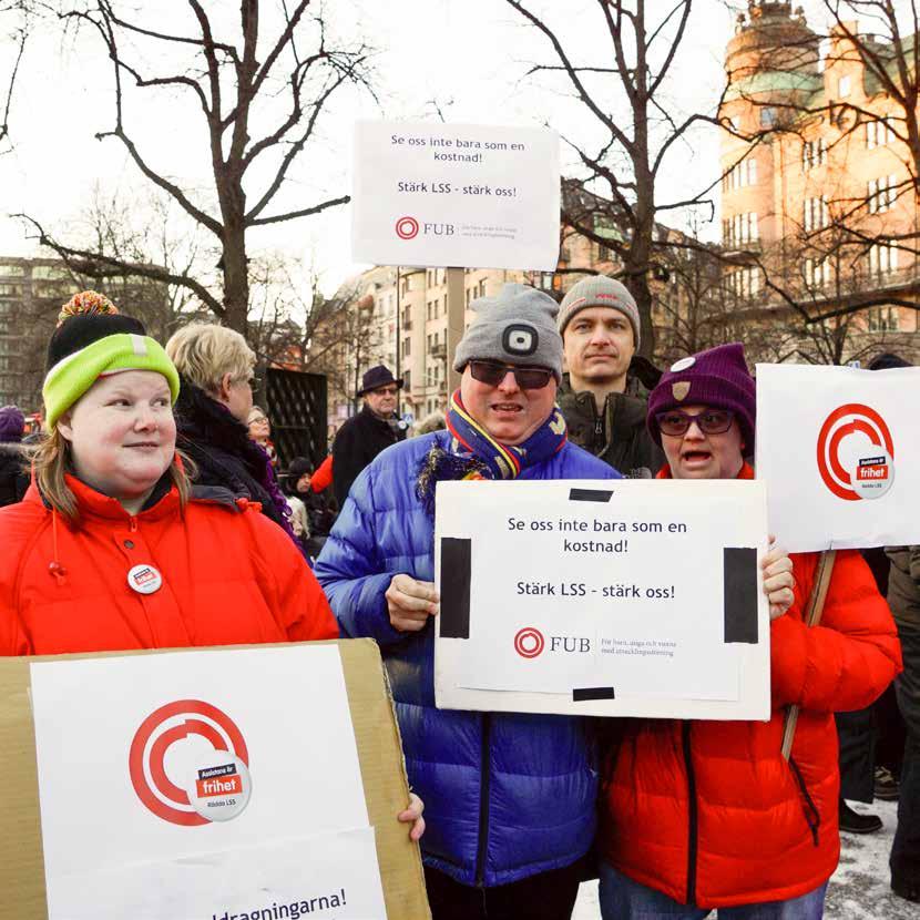 RIKSFÖRBUNDETS ORGANISATIONSSTÖD Manifestation Stärk LSS stärk oss!