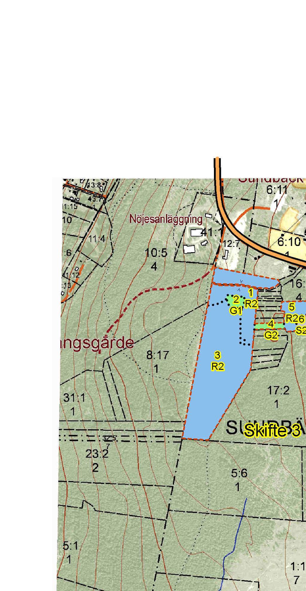 SKOGSKARTA Plan Sundbäck 7:3