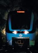 Utrymmeseffektivitet Tunnelbana 1 spår 36 000 personer/timme Bil 18 filer 36 000