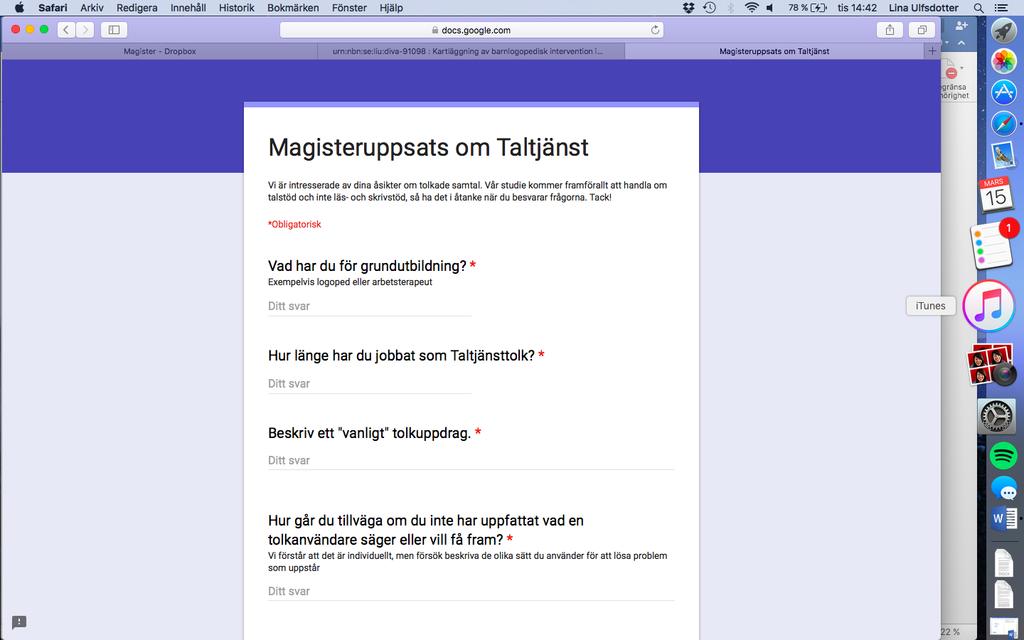 Bilaga 1