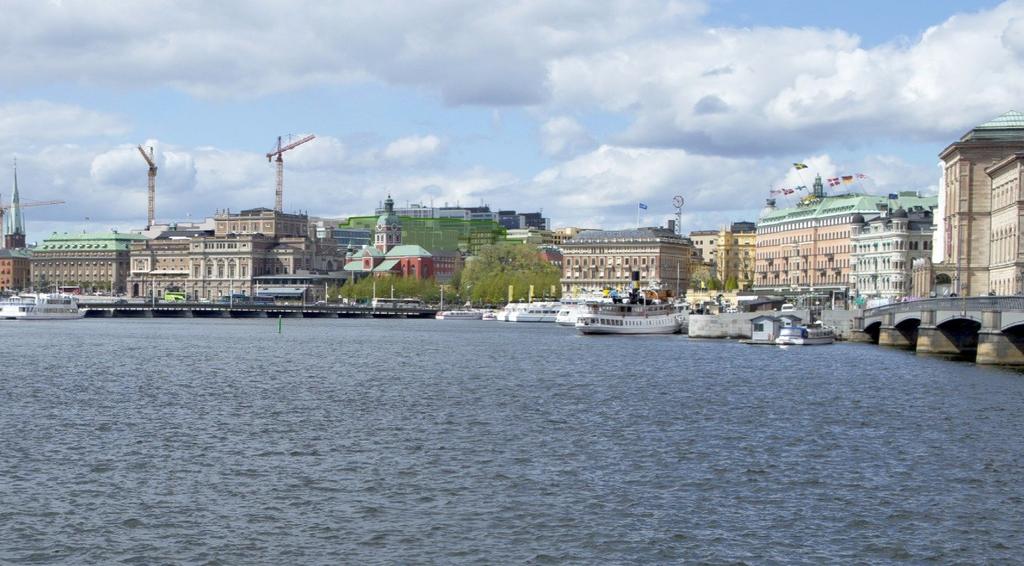 Sida 38 (47) Vy från Skeppsholmen.