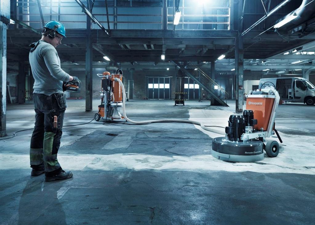 Divisionen Construction 2017 i sammandrag Försäljning +21% Varav organisk tillväxt 6% EMEA och Nordamerika Betongytor/golv och