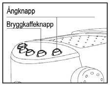 Kaffebryggning kräver en lägre temperatur än den som används för att skapa ånga. Maskinens temperatur måste sänkas om man vill göra kaffe direkt efter det att ångfunktionen använts.