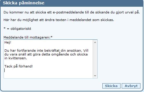 Finns det flera Syvare på samma skola så är denna text individuell för