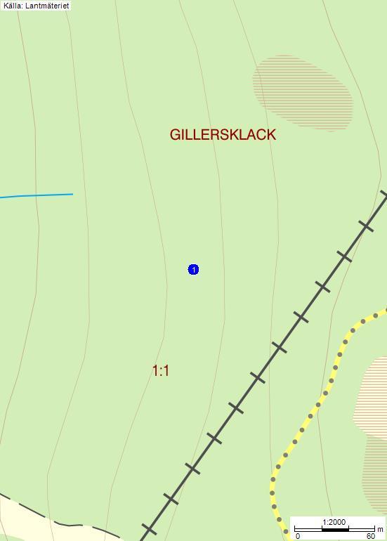 Anbudsunderlag Gillersklack Page 47 of 121 KARTA DIREKT Alla områden; Fastighet; 1:2000;