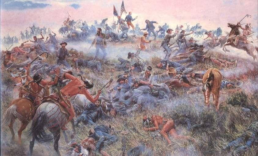 STRIDEN VID LITTLE BIGHORN 1876 TAKTISK BLUNDER