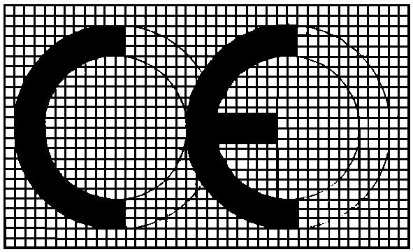 initialerna CE enligt följande modell: Om förfarandet för