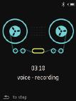 10 Inspelningar Göra inspelningar Med AZURE kan du spela in: röster eller ljud genom den inbyggda mikrofonen; eller radioprogram när radiouppspelning sker från radion.