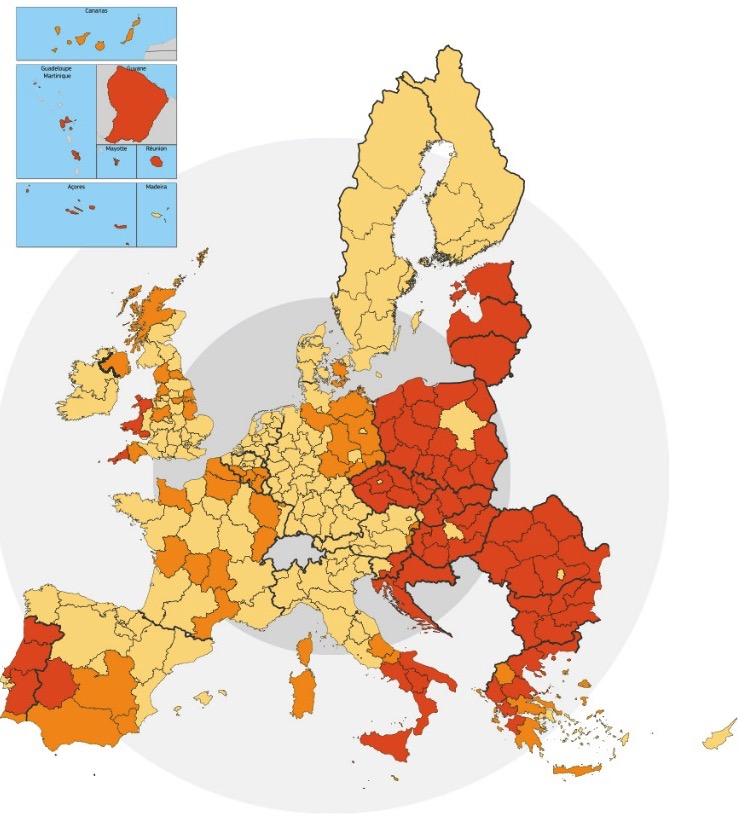 All EU regions benefit The level of investment 182 md EUR For less