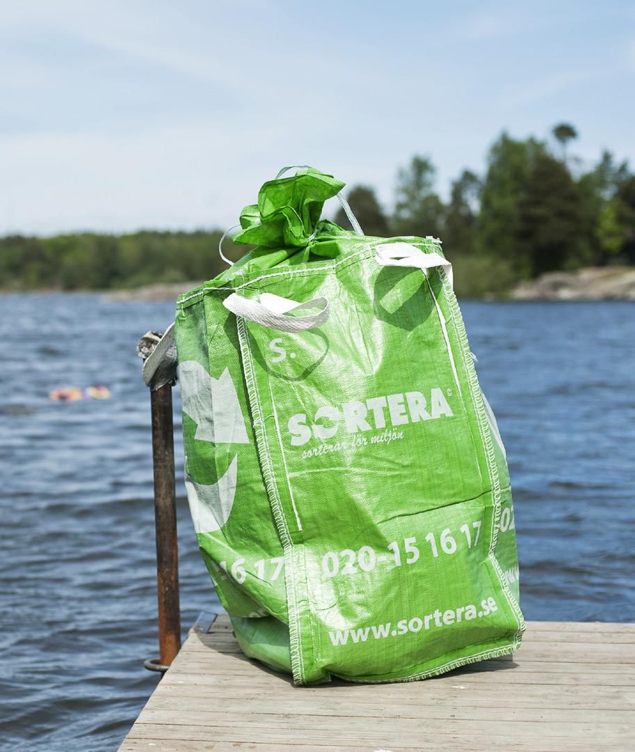 Sortera för miljön Byggsektorn står för nära 40 % av landets totala energi- och materialförbrukning. Sortera gör det enkelt för ert företag att ta miljöansvar.