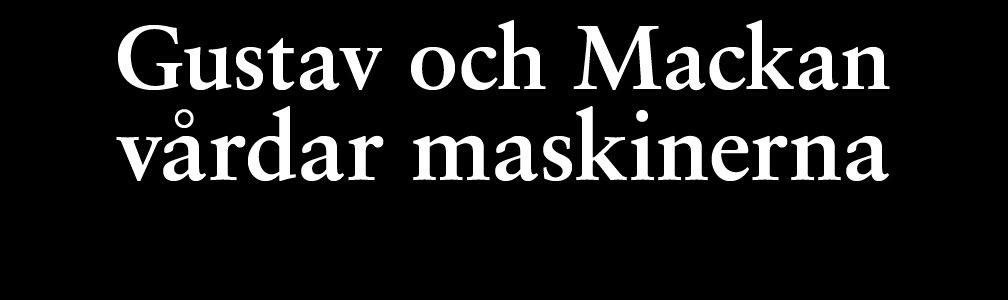 Med maskiner från Delvator som utrustas och servas av Delvators egna eller kontrakterade