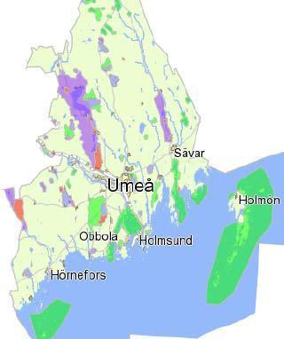 Avlopp En skyddsnivåkarta för Umeå kommun tagits fram för att