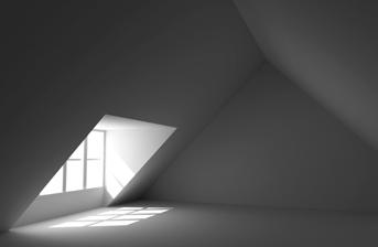 Låt ovanvåningen komma fram i ljuset Det finns många fördelar med VELUX takfönster. Dagsljuset sprids längre in i rummet jämfört med de vertikalt placerade fönsterna i en takkupa.