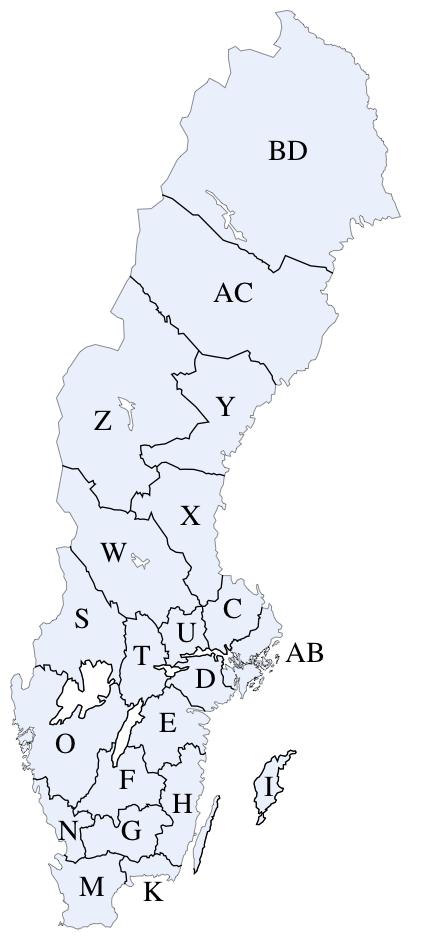 Deltagare Tretton landsting i fem regioner deltar i kvalitetsregistret 2016: Västernorrland, Dalarna, Värmland, Uppsala,