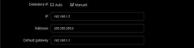 DNS-servern: automatisk eller manuell, - Klicka på Automatisk eller Manuell enligt behov. Favorit DNS. Sekundär DNS.