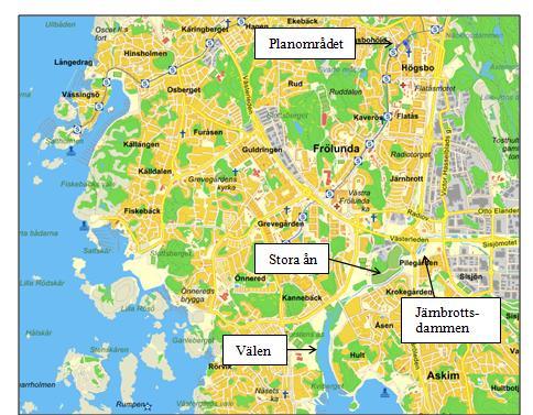 Kretslopp och vatten ställer krav på fördröjning av dagvatten om minst 10 mm nederbörd inom kvartersmark.