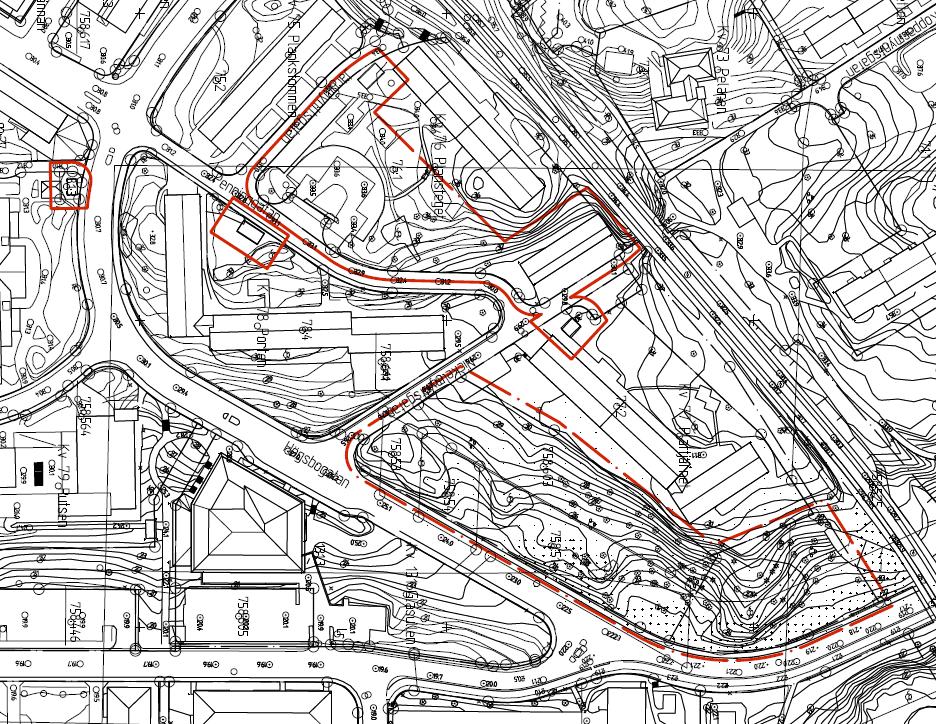 Planområdet är beläget nordväst om Högsbogatan vid Nickelmyntsgatan, cirka 4,3 kilometer sydväst om Göteborgs centrum.