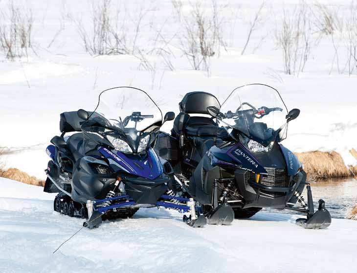 DUELL Arctic cat VS YAmAhA Pantera 7000 Xt Ltd VS rs Venture tf TEXT & FOTO STEFAN SUND Det här med touring på två helt olika sätt.