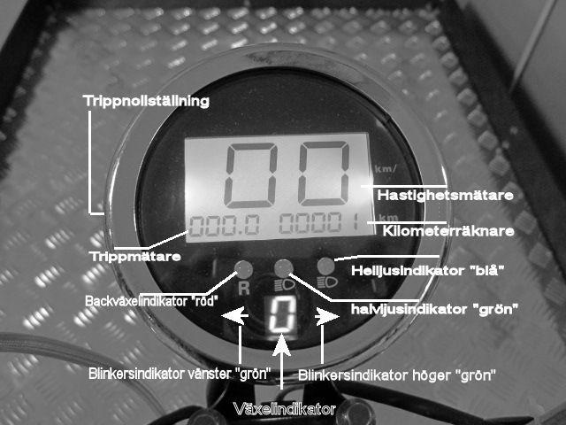 Notera att nyckeln endast kan tas ur i läge 1.