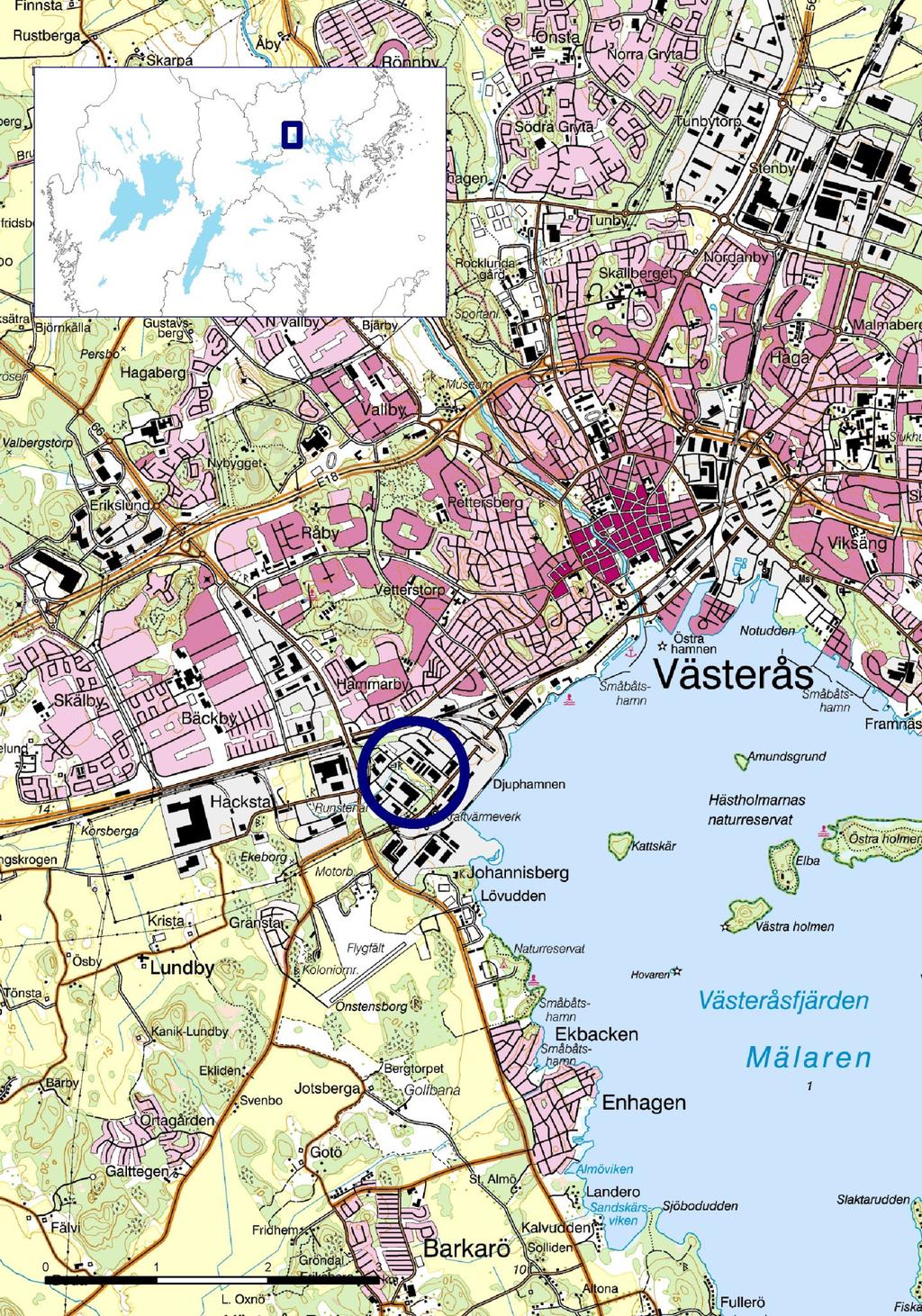 8 S:ta Gertruds kapell och kapellbäcken. ängsmark i Västerås utkant Figur 1.