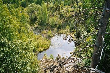 Isoleringsgrad: Närmaste förekomstvatten, Snokpölen, finns på ca 1000 meters avstånd.