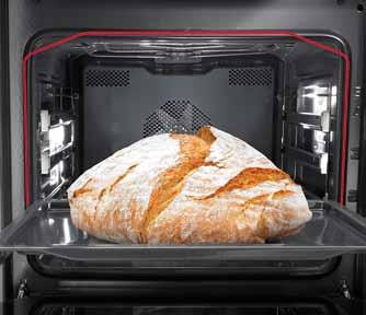 HomeMade-form Alla fördelar med tillagning i vedeldad ugn Ugnar i serien Gorenje har en särskild, avrundad form med väggar och tak som är baserade på Gorenjes patenterade HomeMade-system.
