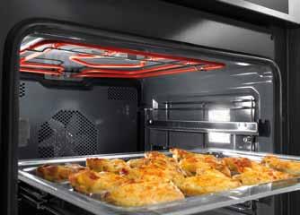 INBYGGNADSUGNAR 17 BO647A21XG Inbyggnadsugn Advanced Line Rostfri 1 : A+ Energiförbrukning: 0,67 kwh (varmluft), 0,92 kwh (traditionell) Ljudnivå (max.